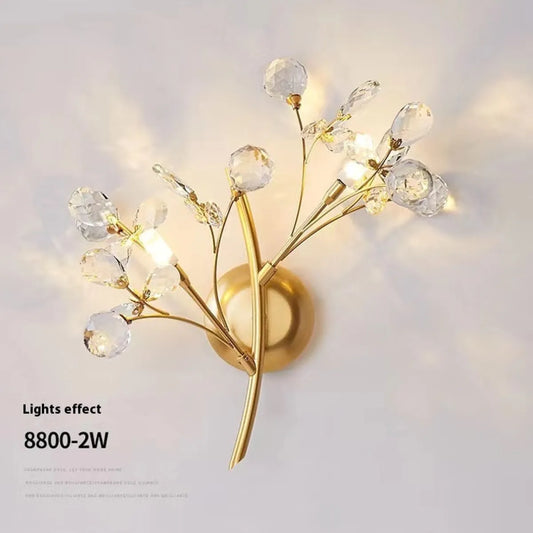 Crystal Entrance Wall Lamp