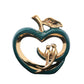 Golden Lovebirds Accent Piece