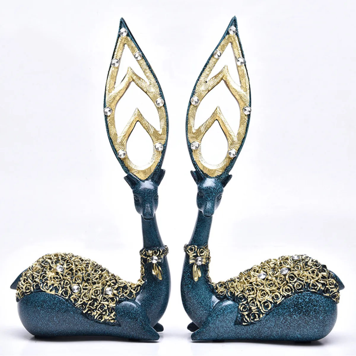 European Deer Ornaments