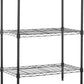 3-Shelf Adjustable Heavy Duty Steel Wire Rack