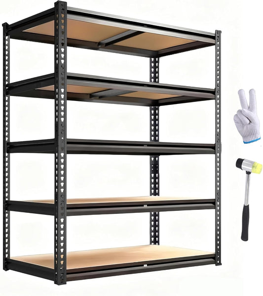 Storage Rack,2400 LBS Garage Shelving Units