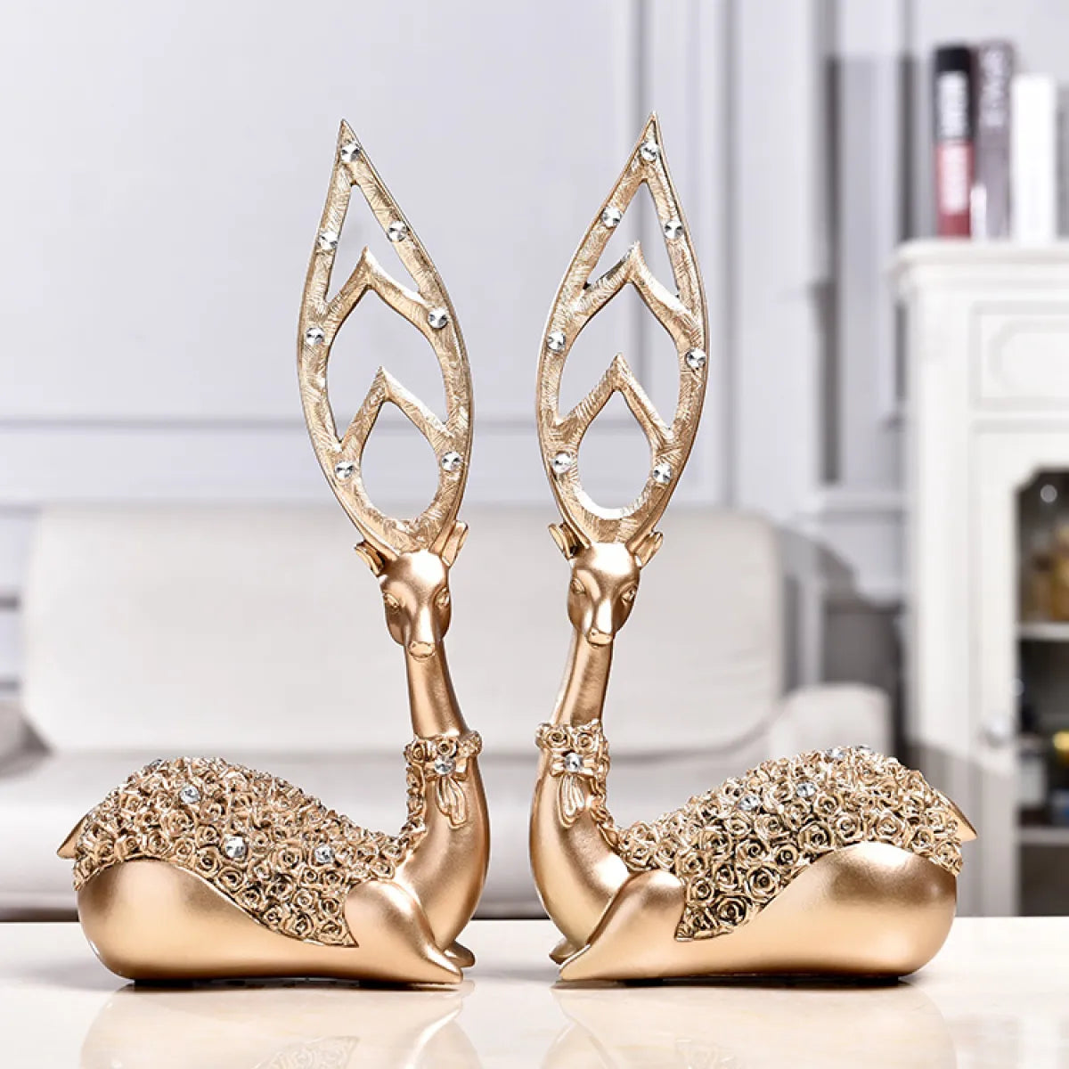 European Deer Ornaments