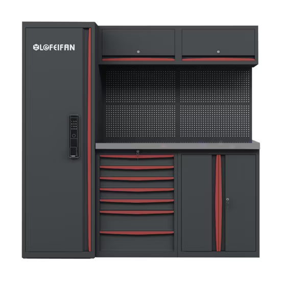 Metal Garage Storage Cabinets, Workbench
