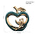 Golden Lovebirds Accent Piece